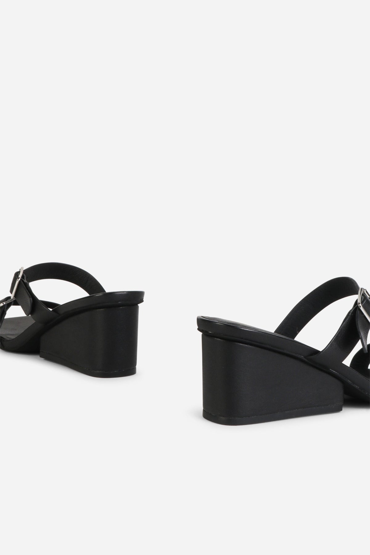 Intentionally Blank - Surrender Leather Wedge Heel -