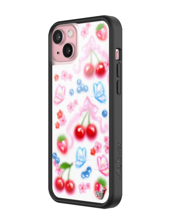 Wildflower Sweet Cherries iPhone 15 Plus Case