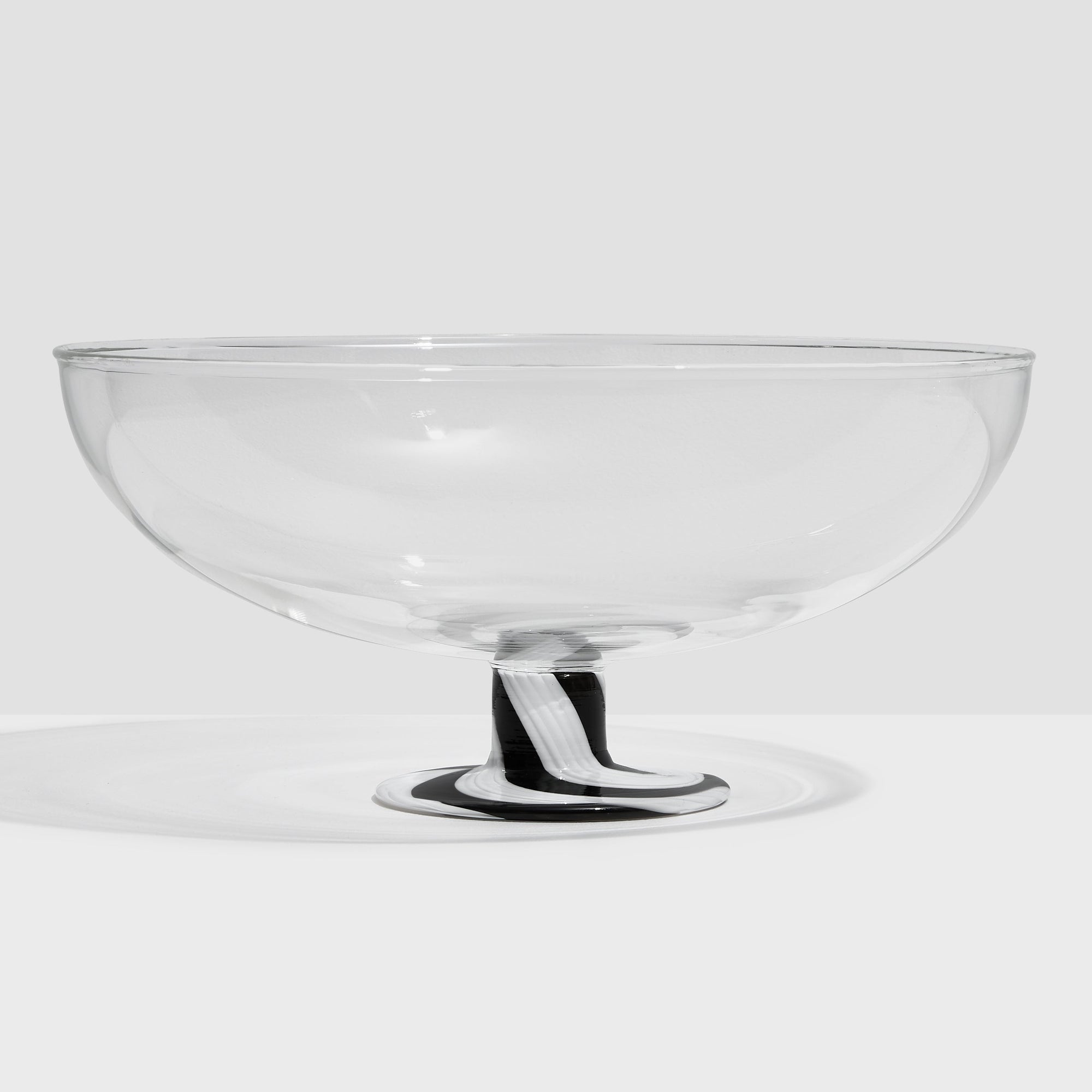 Fazeek - Swirl Salad Bowl - Black/White -