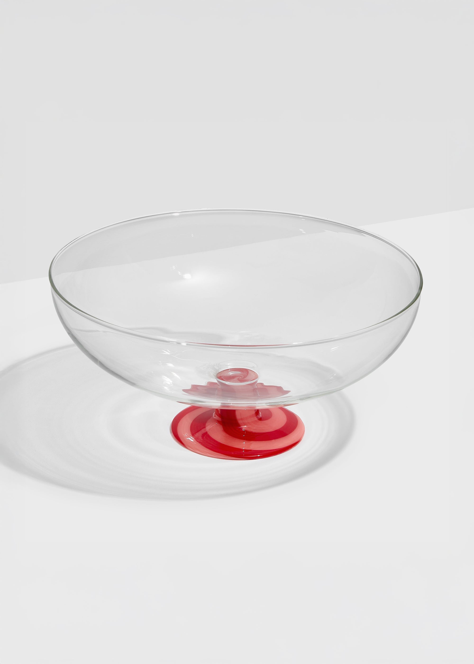Fazeek - Swirl Salad Bowl - Red/Pink -