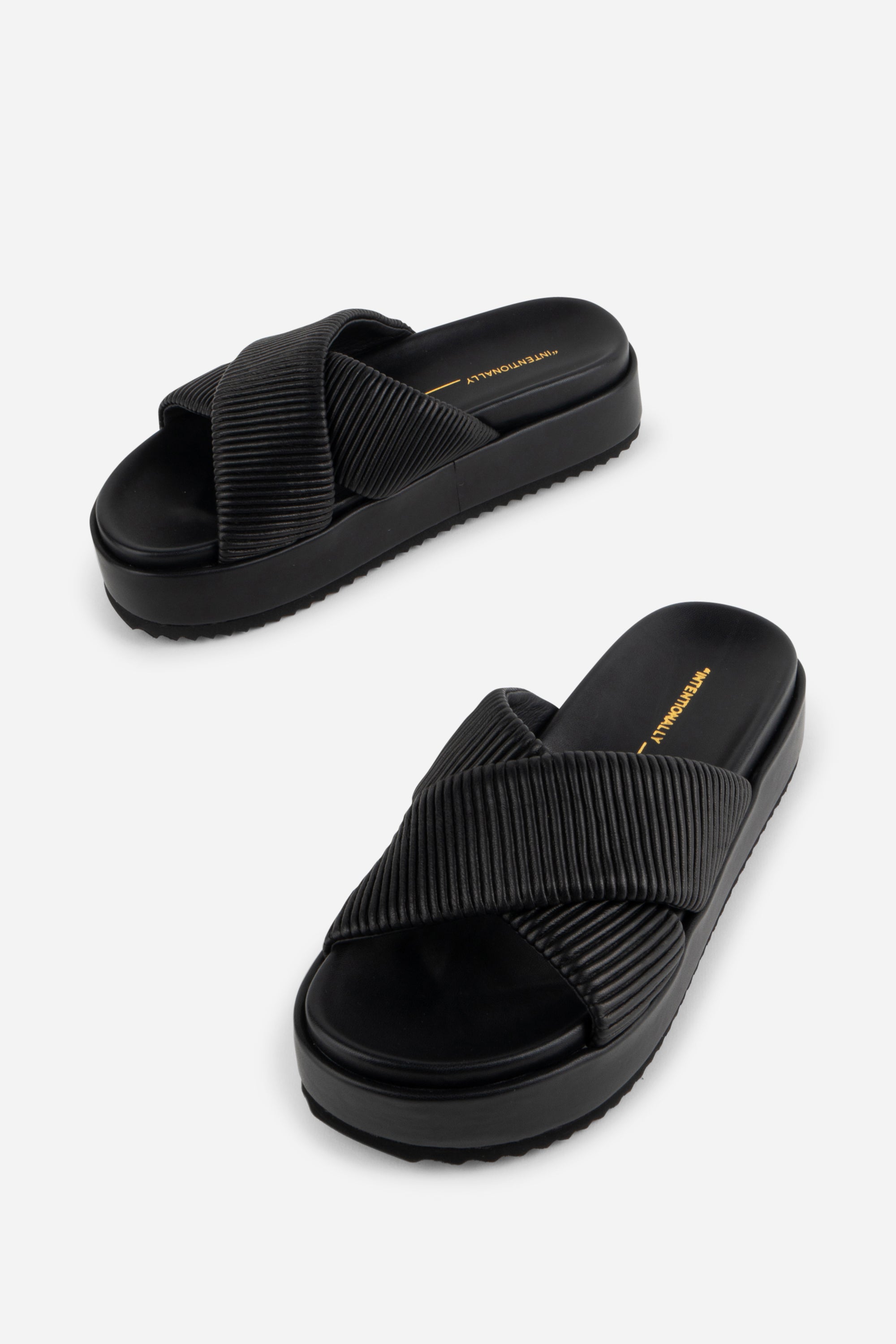 Intentionally Blank - Sylvie Flatform Sandal -