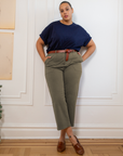 James Straight-Leg Work Pant - Sage