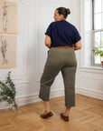 James Straight-Leg Work Pant - Sage