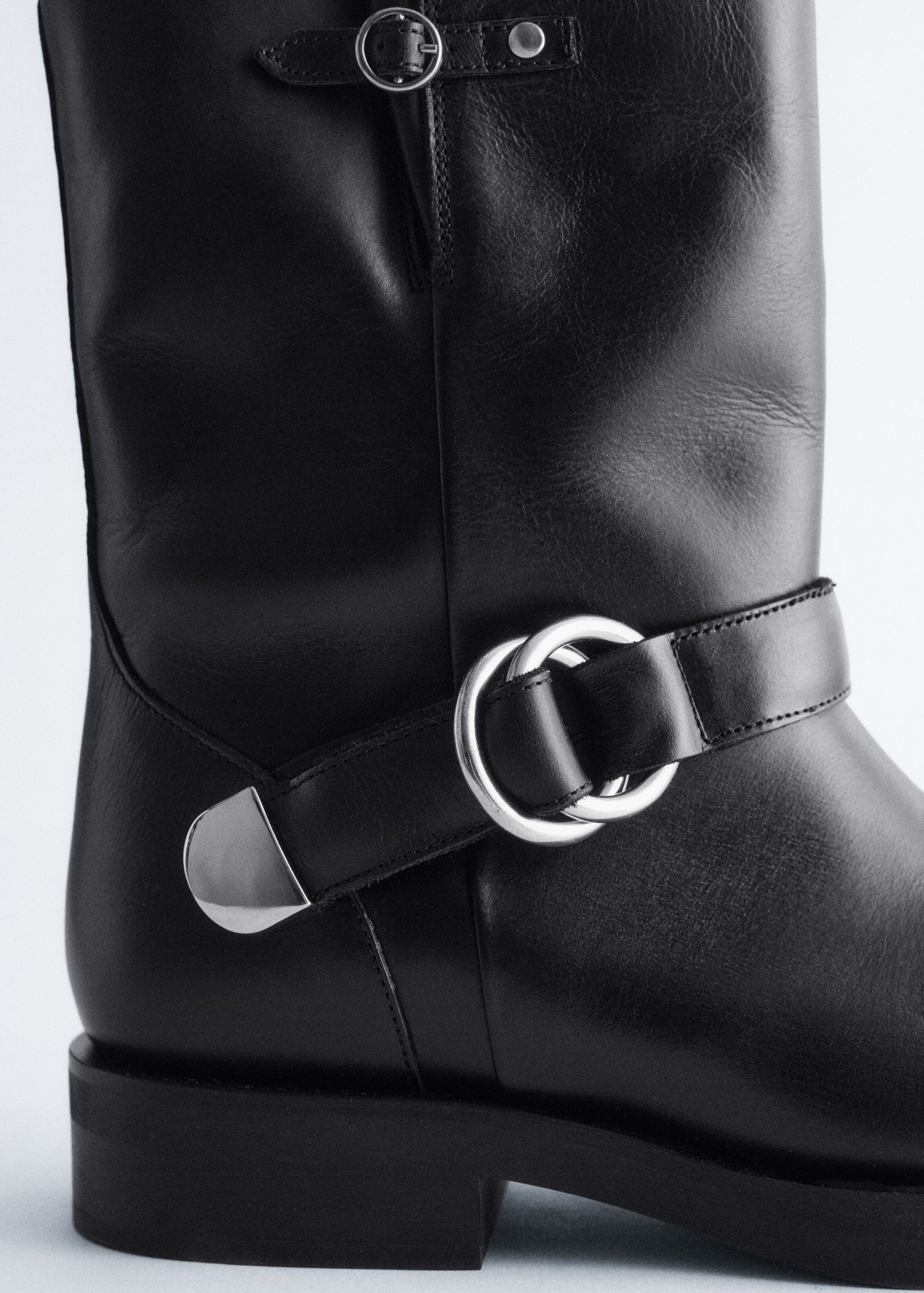 & Other Stories - Sasha Biker Boot - Black -