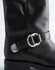 & Other Stories - Sasha Biker Boot - Black -