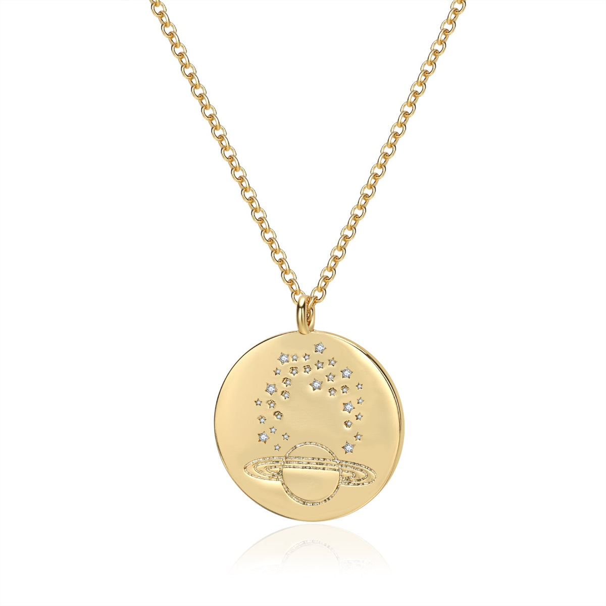 Celeste Starre - Saturn's Stars Necklace -