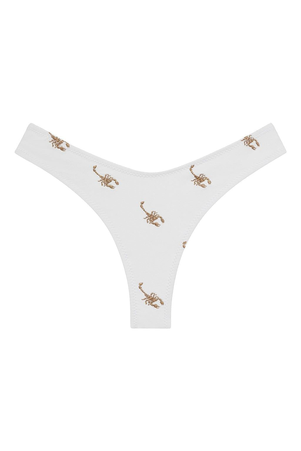 Montce - Scorpion Added Coverage Lulu (Zig-Zag Stitch) Bikini Bottom -