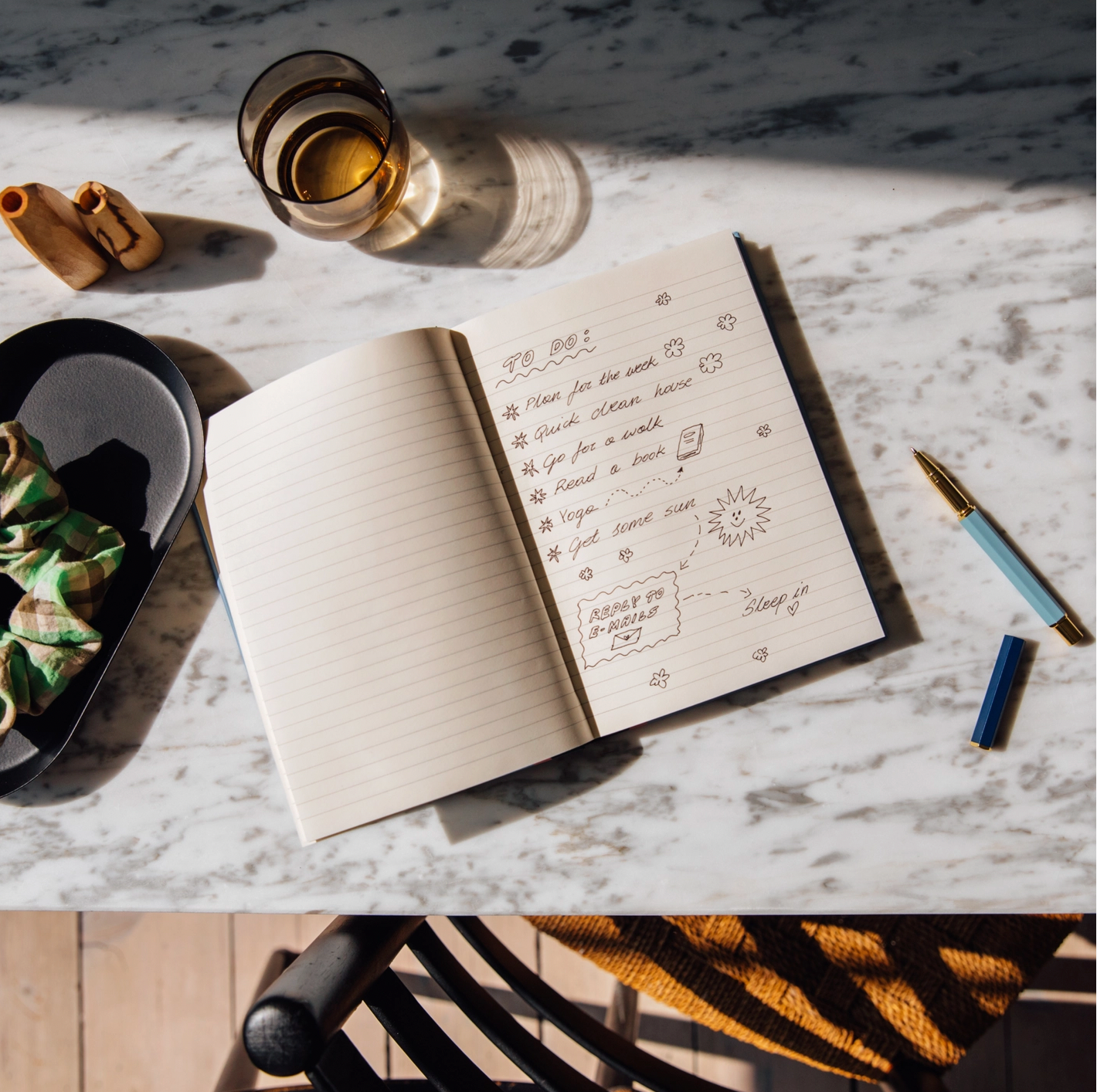 Papier - Hardcover Lined Notebook - Wild Arrangement -