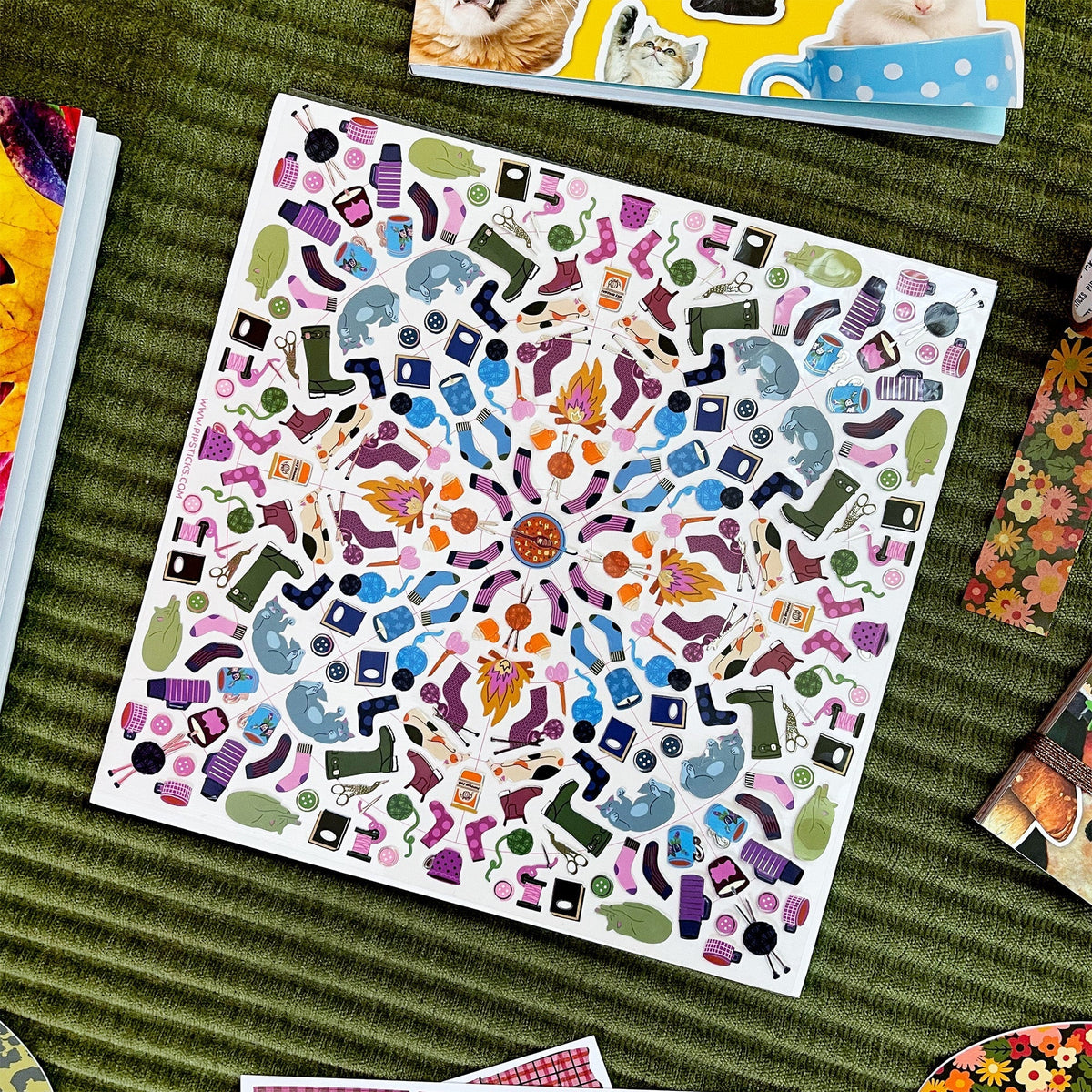 Pipsticks - Autumn Afternoons Stickerburst -