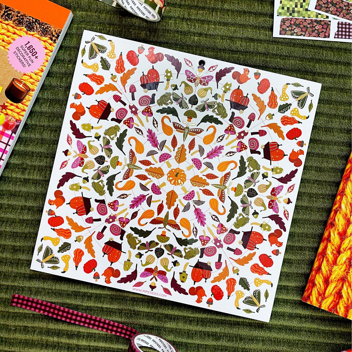 Pipsticks - Autumn Afternoons Stickerburst -