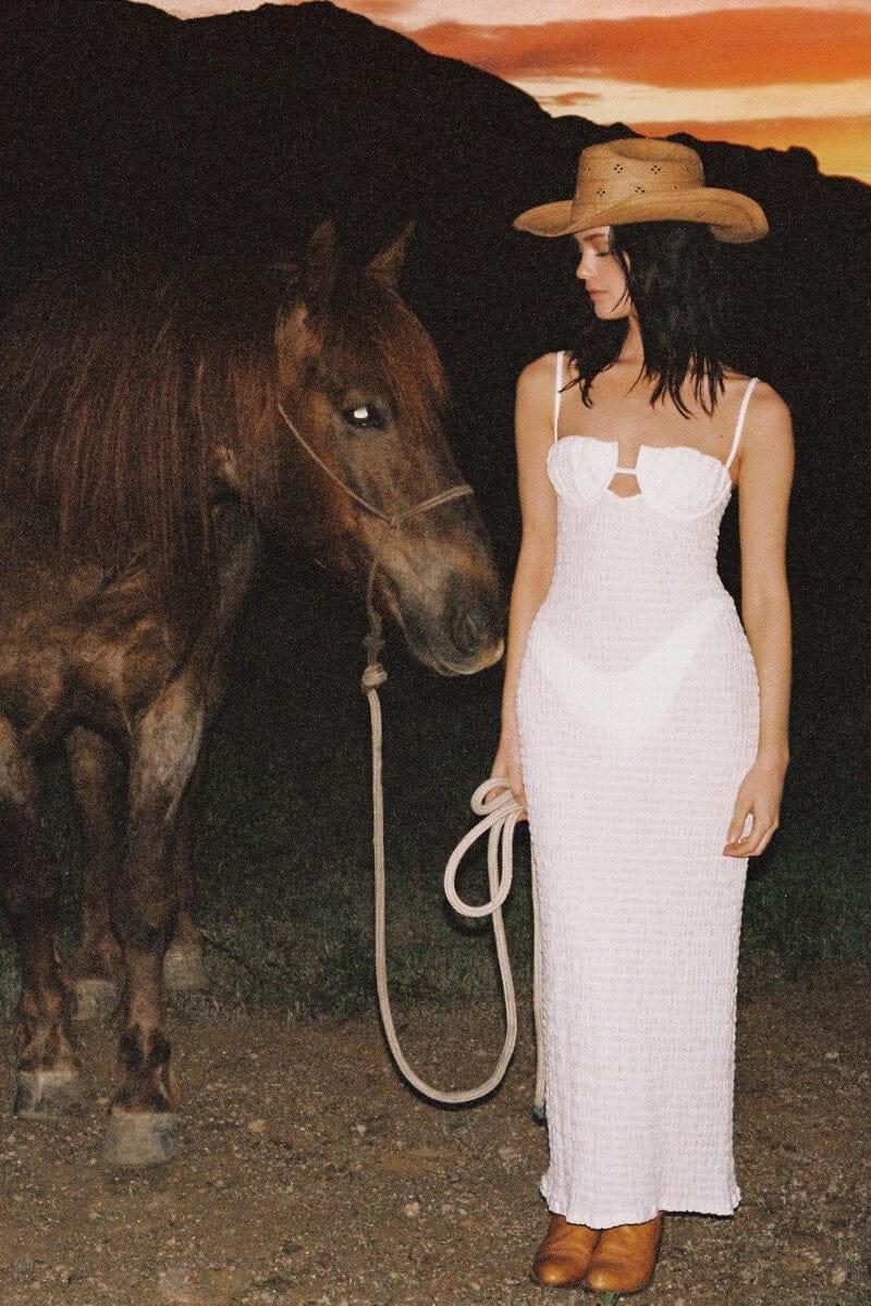 Montce - Seychelles Petal Long Slip Dress -