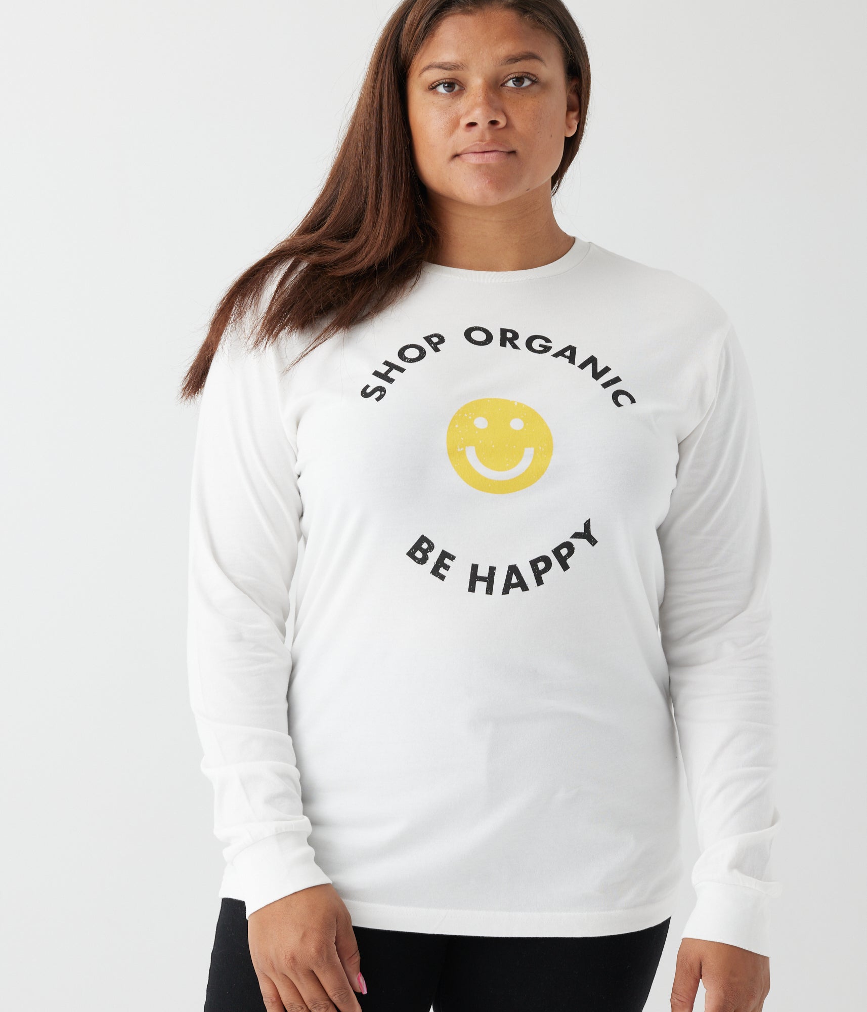 Known Supply - Shop Organic Unisex LS - White -