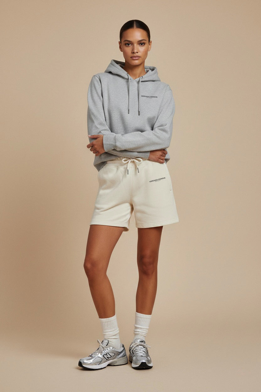 Gergana Ivanova - Organic Cotton Shorts - Vanilla -