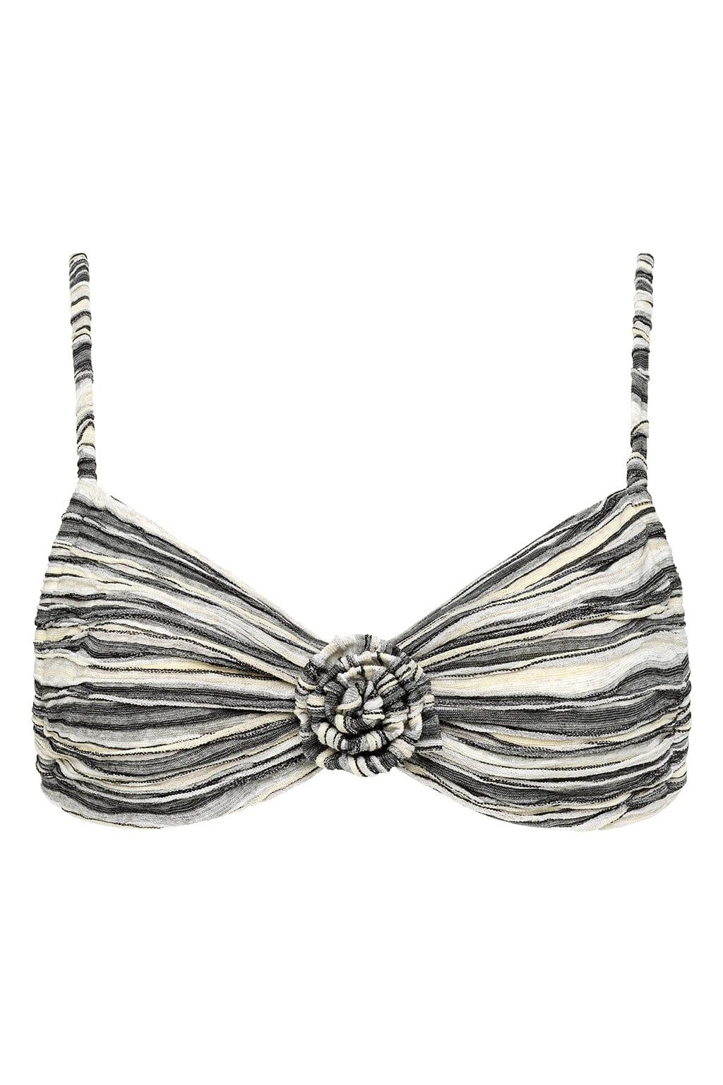 Montce - Slub Knit Devin Rosa Bikini Top -