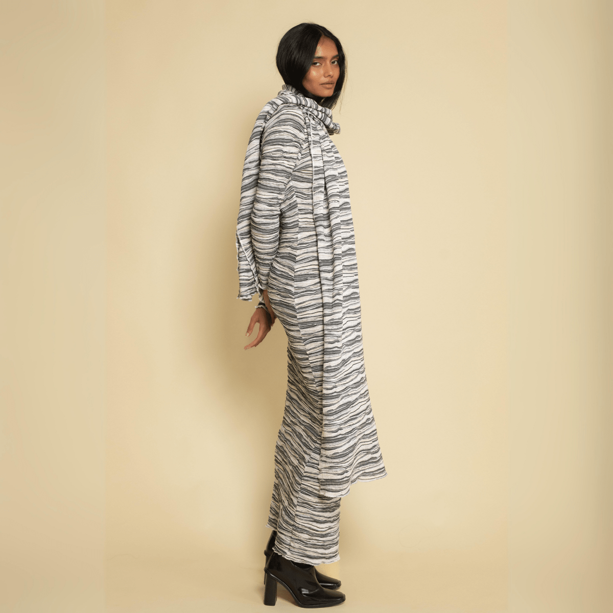 Montce - Slub Knit Winter Scarf -