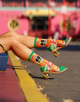 Sock Candy - Kung Fu Panda Shimmer Sheer Crew Sock -