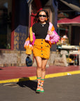 Sock Candy - Kung Fu Panda Shimmer Sheer Crew Sock -