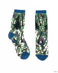 Sock Candy - Wicked Elphaba Silhouette Sheer Crew Sock -