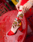 Sock Candy - Year of the Dragon Sheer Crew Sock -