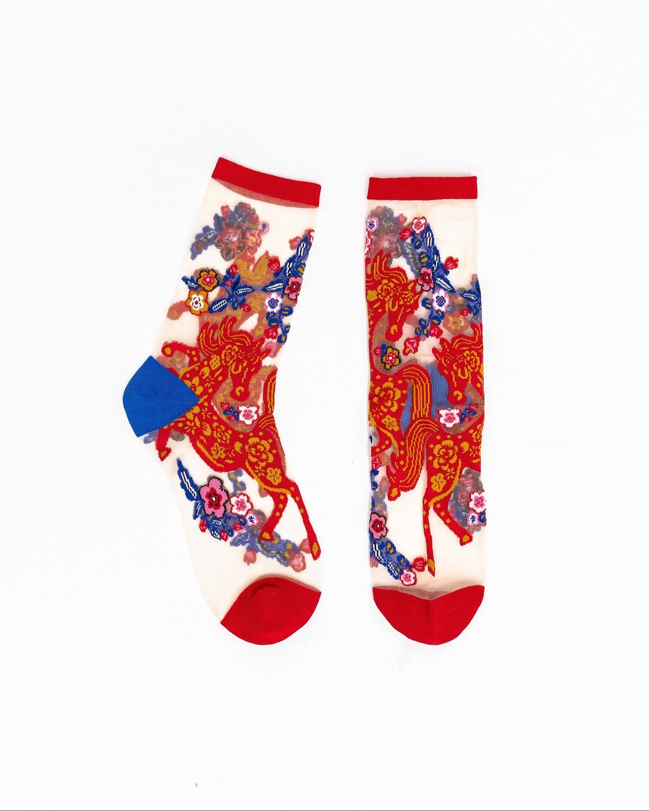 Sock Candy - Year of the Horse Sheer Crew Sock -