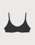 Organic Basics - Solar Swim Scoop Neck Bikini Top - Shimmer Night -