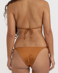 Organic Basics - Solar Swim Tie Bikini Bottom - Shimmer Coast -