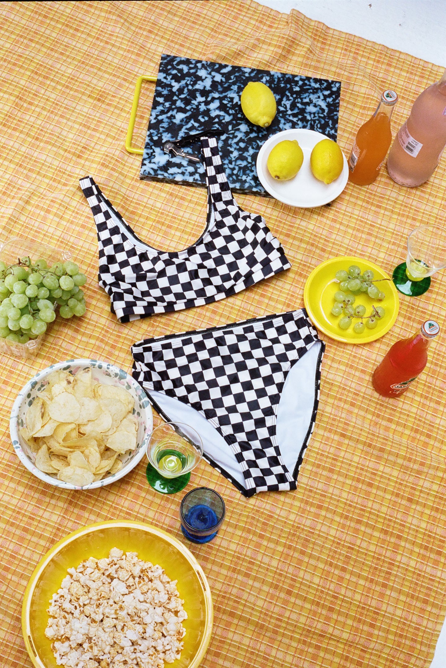 WRAY - Sport Bikini Bottom - Diner Check -