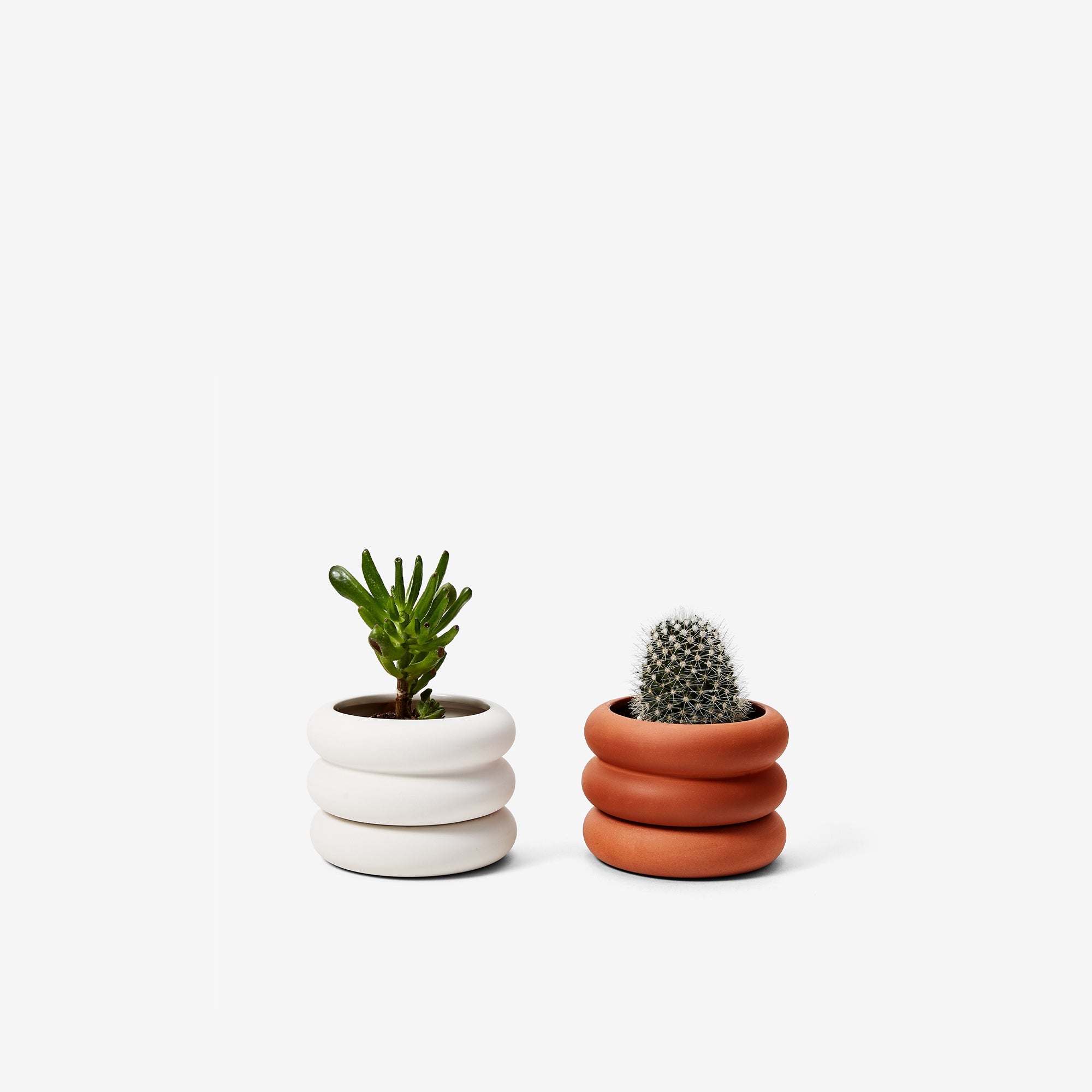 Areaware - Stacking Planter Mini Short - White -