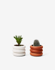 Areaware - Stacking Planter Mini Short - White -