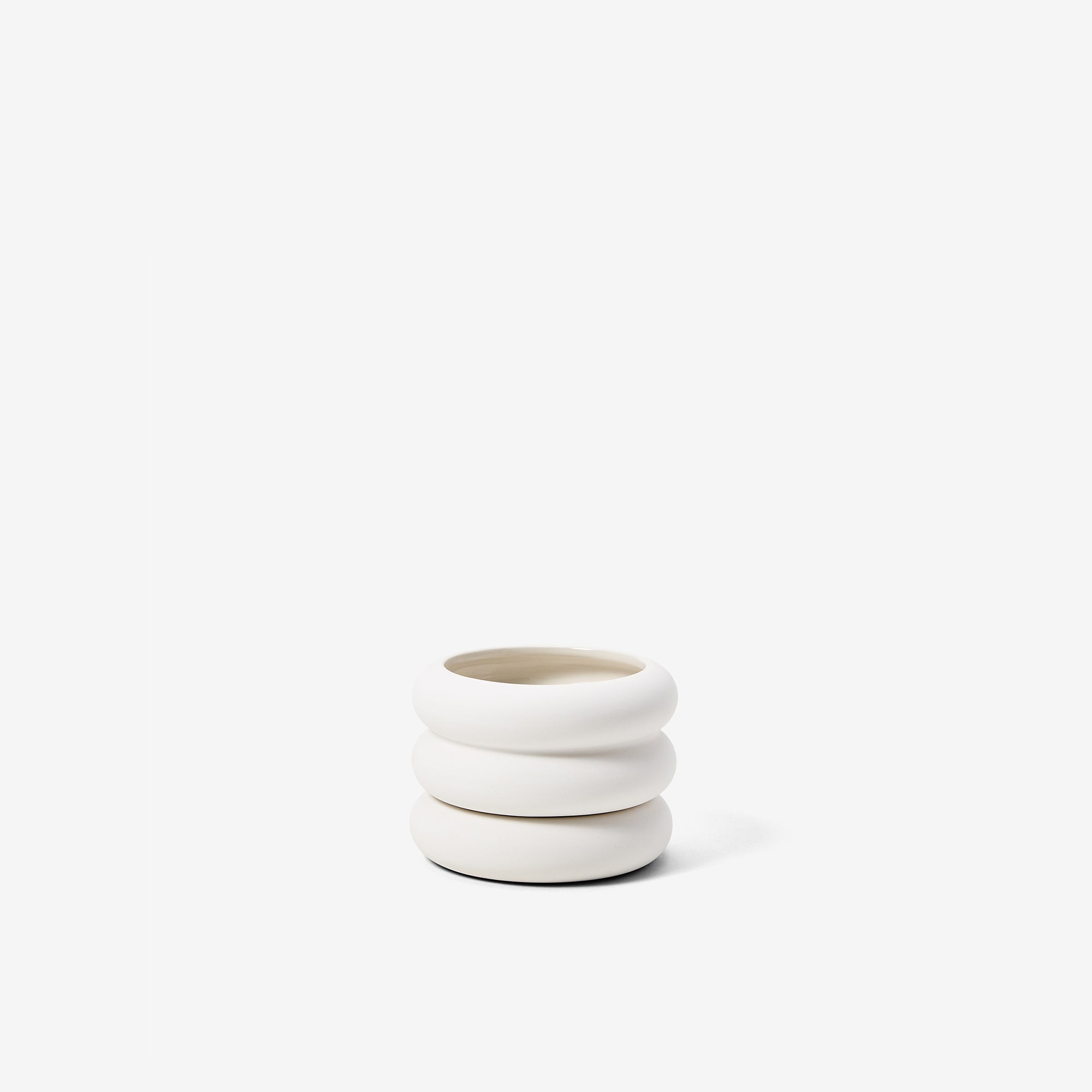 Areaware - Stacking Planter Mini Short - White - Default Title