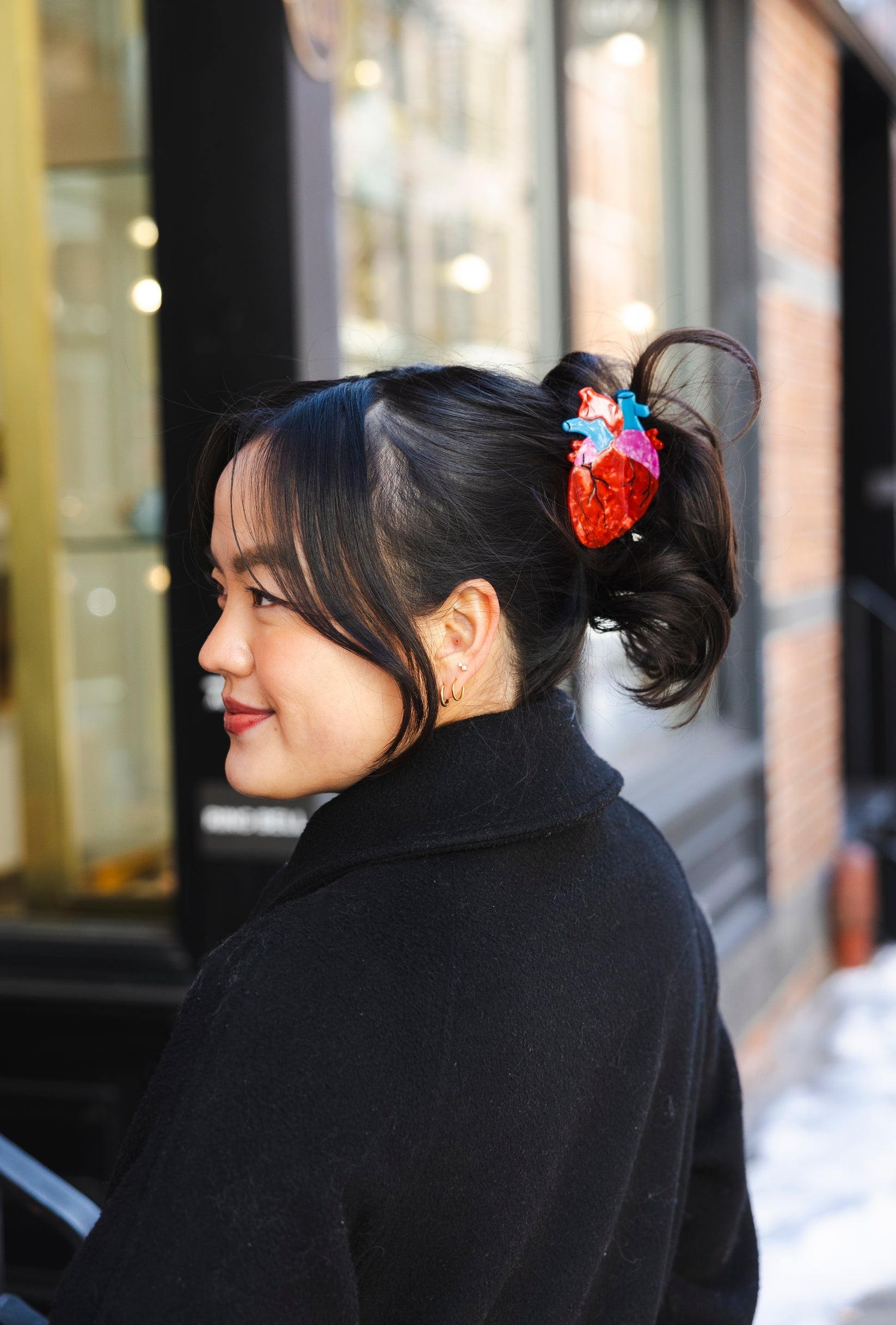 Artist Colette - Anatomical Heart Hair Claw -
