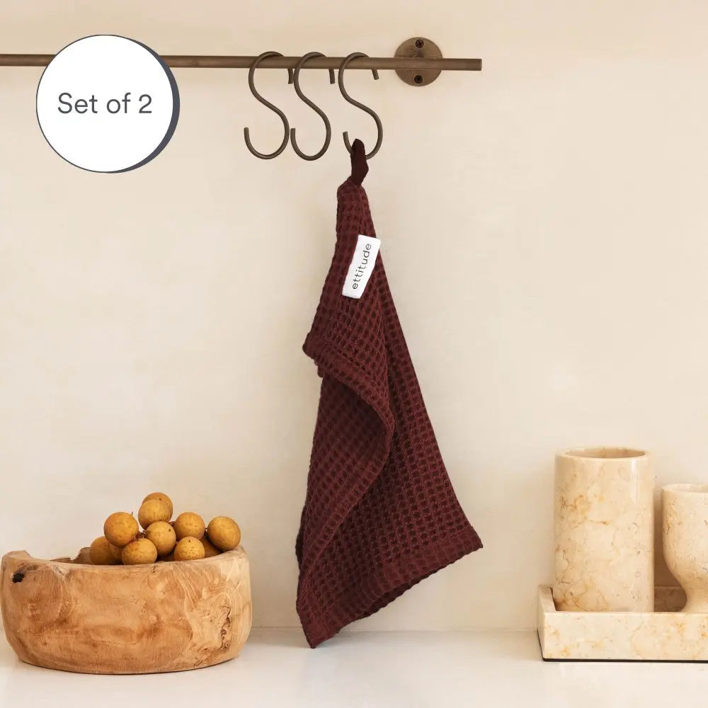 ettitude - Bamboo Waffle Towels -