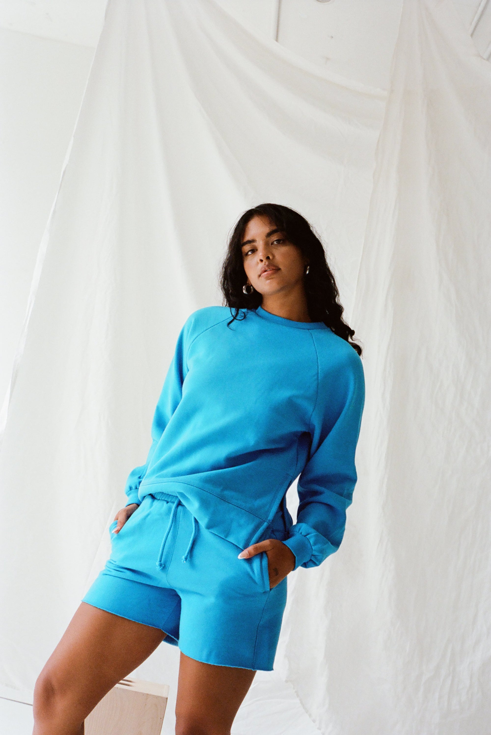 WRAY - Vinnie Sweatshirt - Ocean -