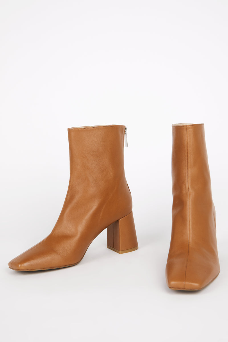 Tabatha Leather Heeled Boot