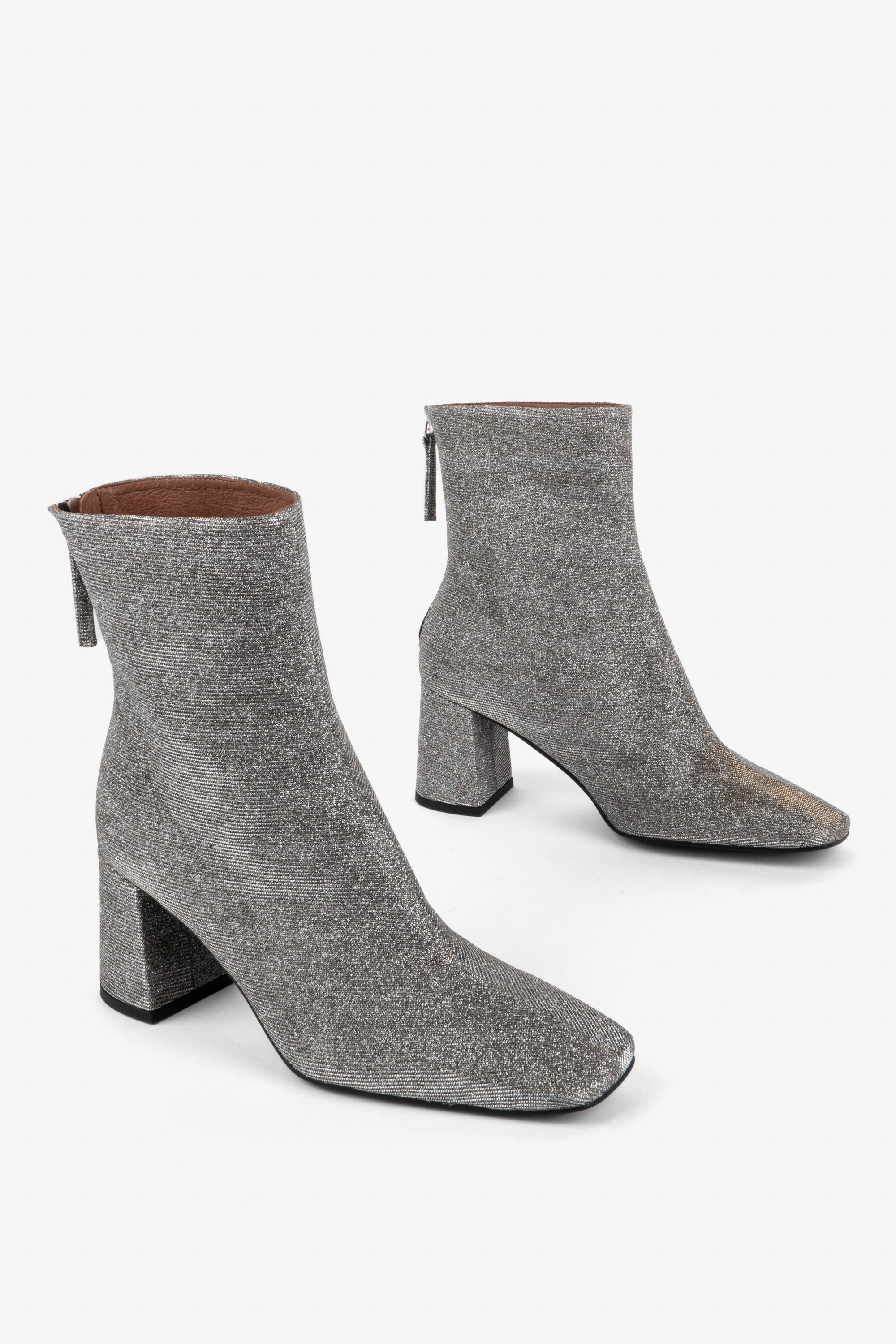 Intentionally Blank - Tabatha Textile Heeled Boot -