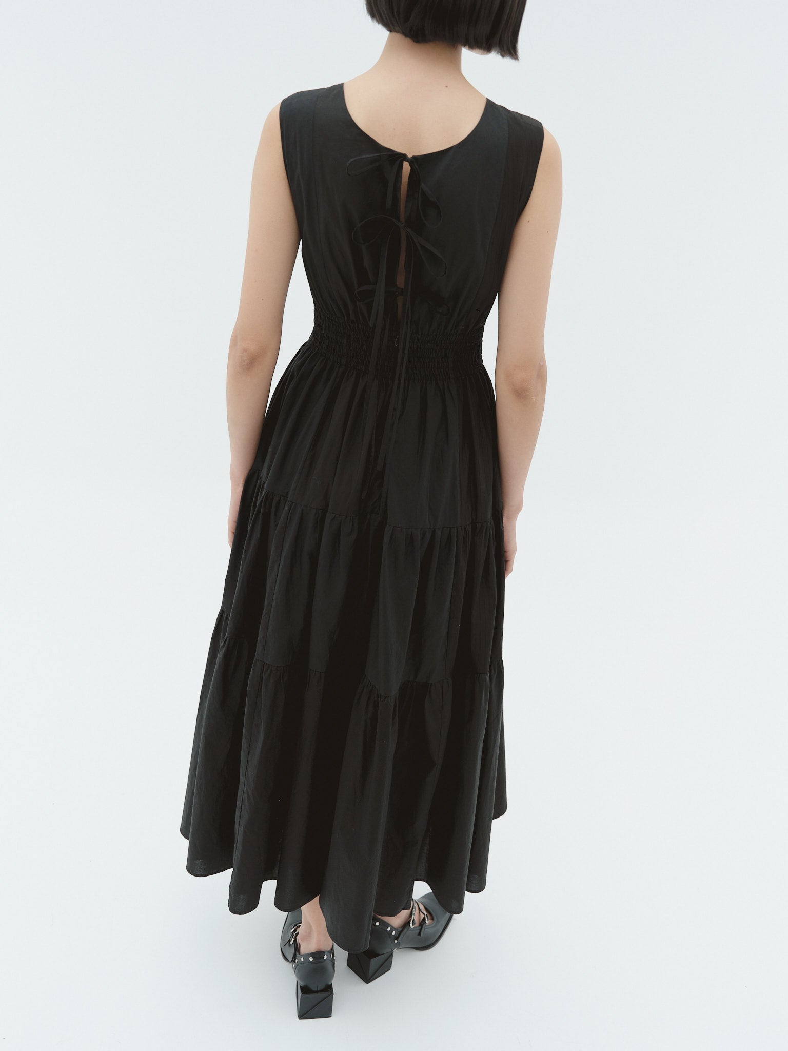 Loti - Teresa Midi Dress - Black -