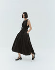 Loti - Teresa Midi Dress - Black -
