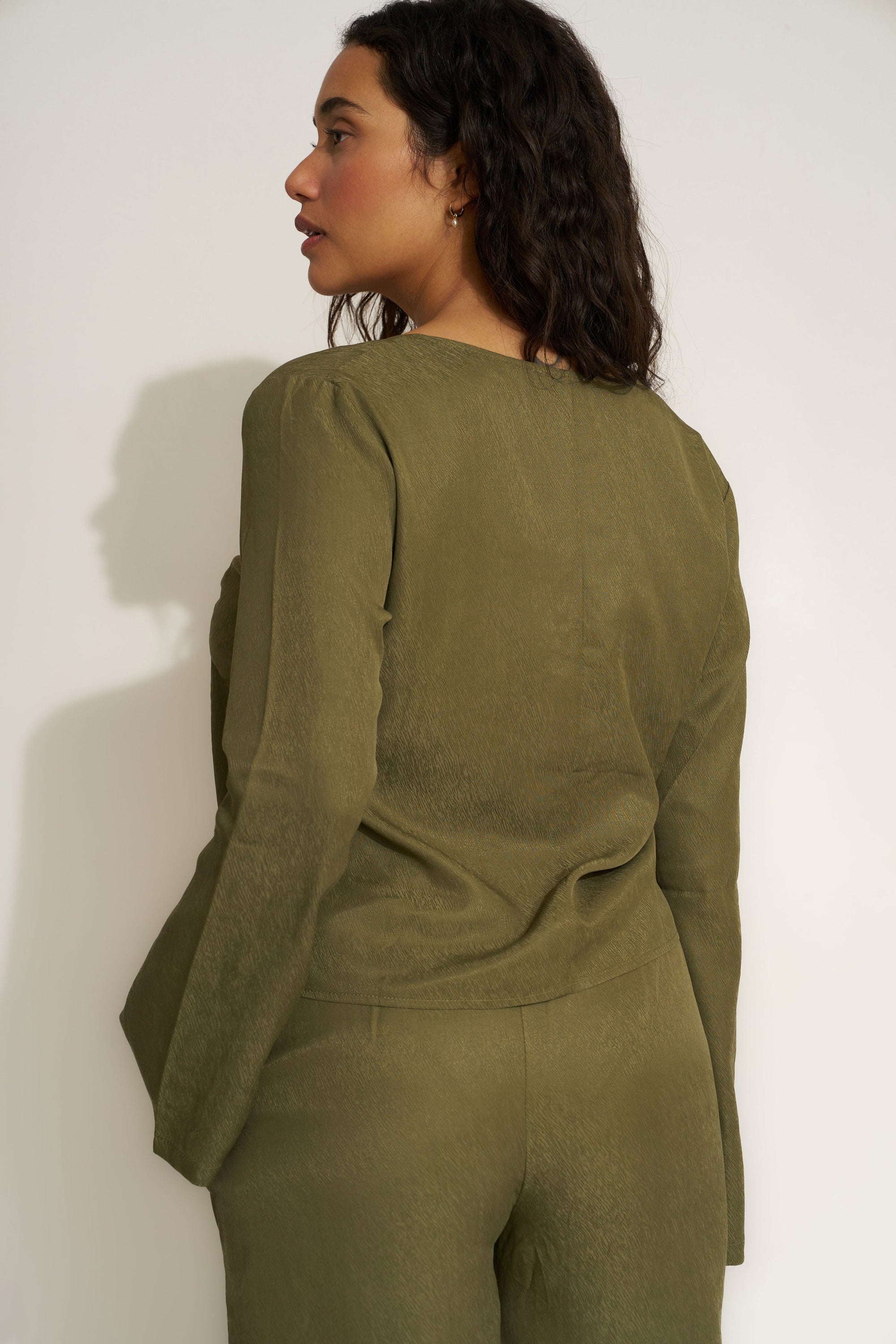 Be Idle - The Drawstring Pant - Olive -