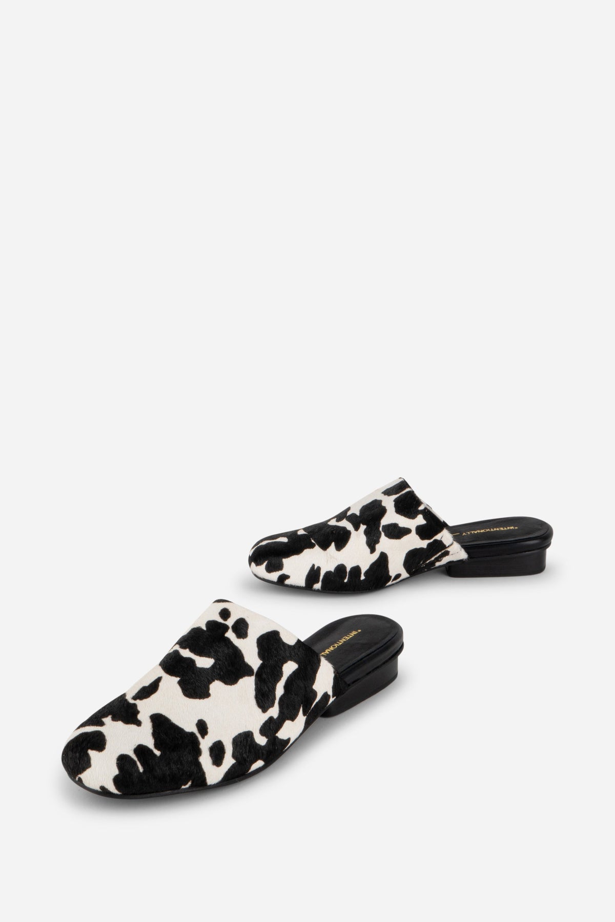Intentionally Blank - Touch Cowhide Slip On Mule -