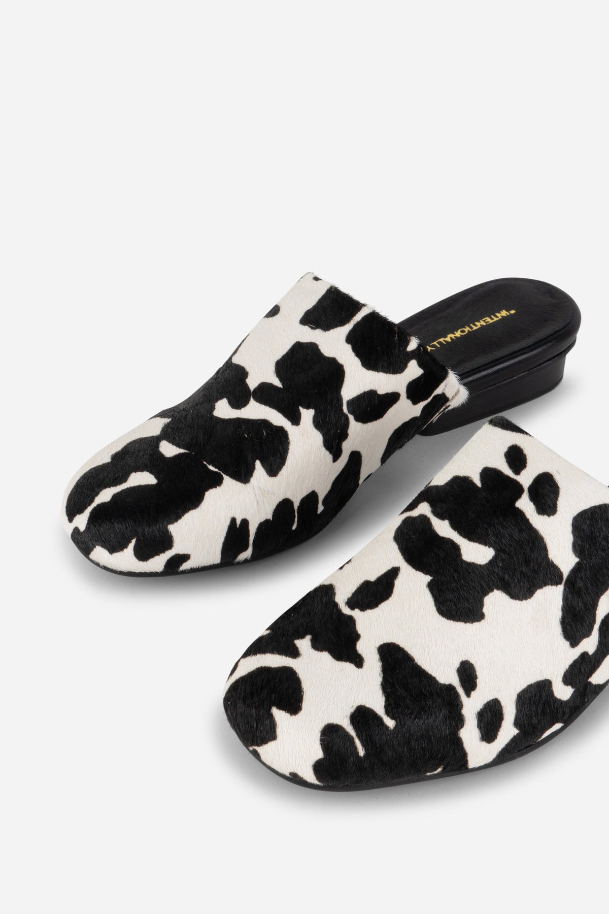 Intentionally Blank - Touch Cowhide Slip On Mule -