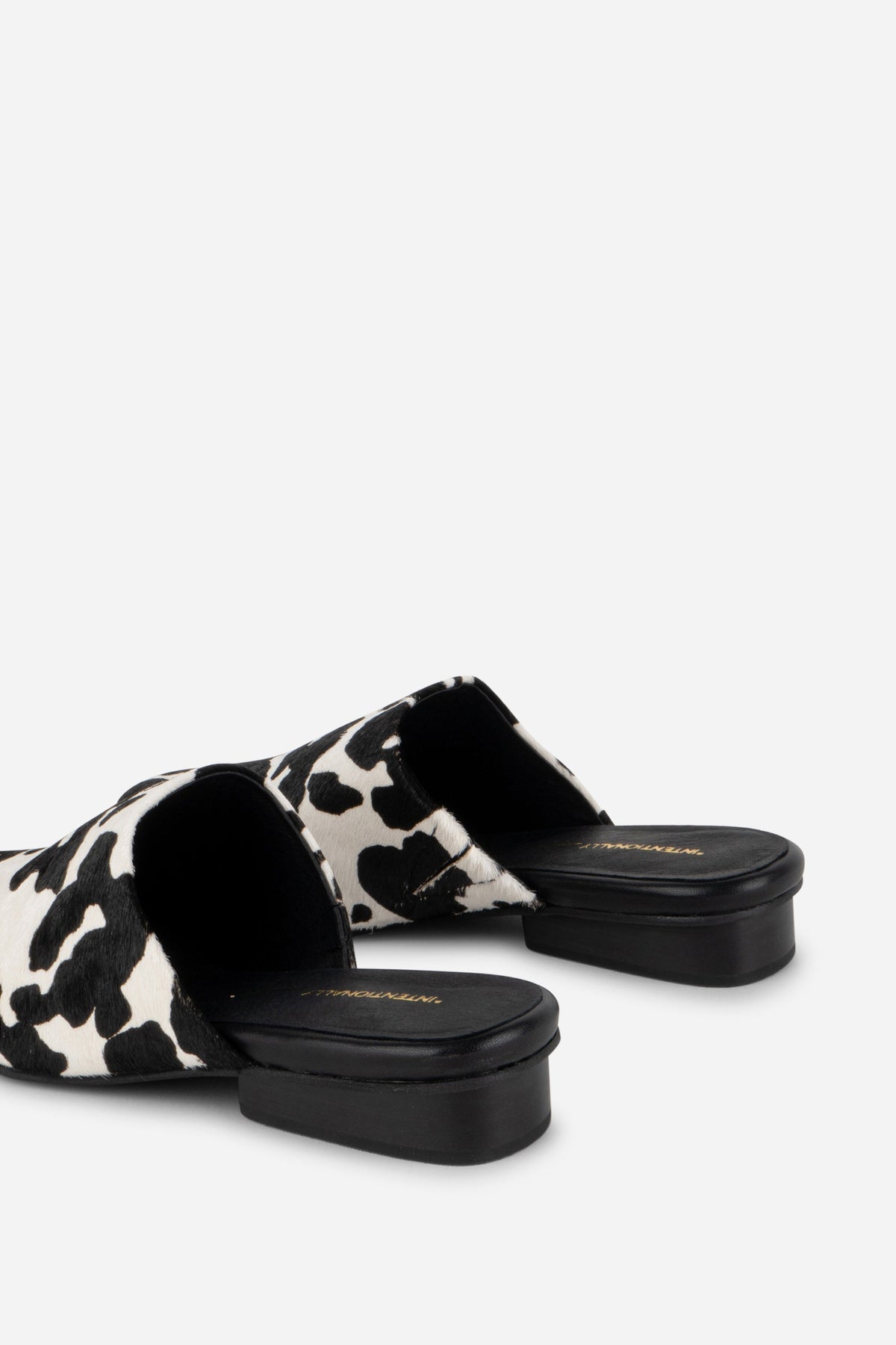 Intentionally Blank - Touch Cowhide Slip On Mule -