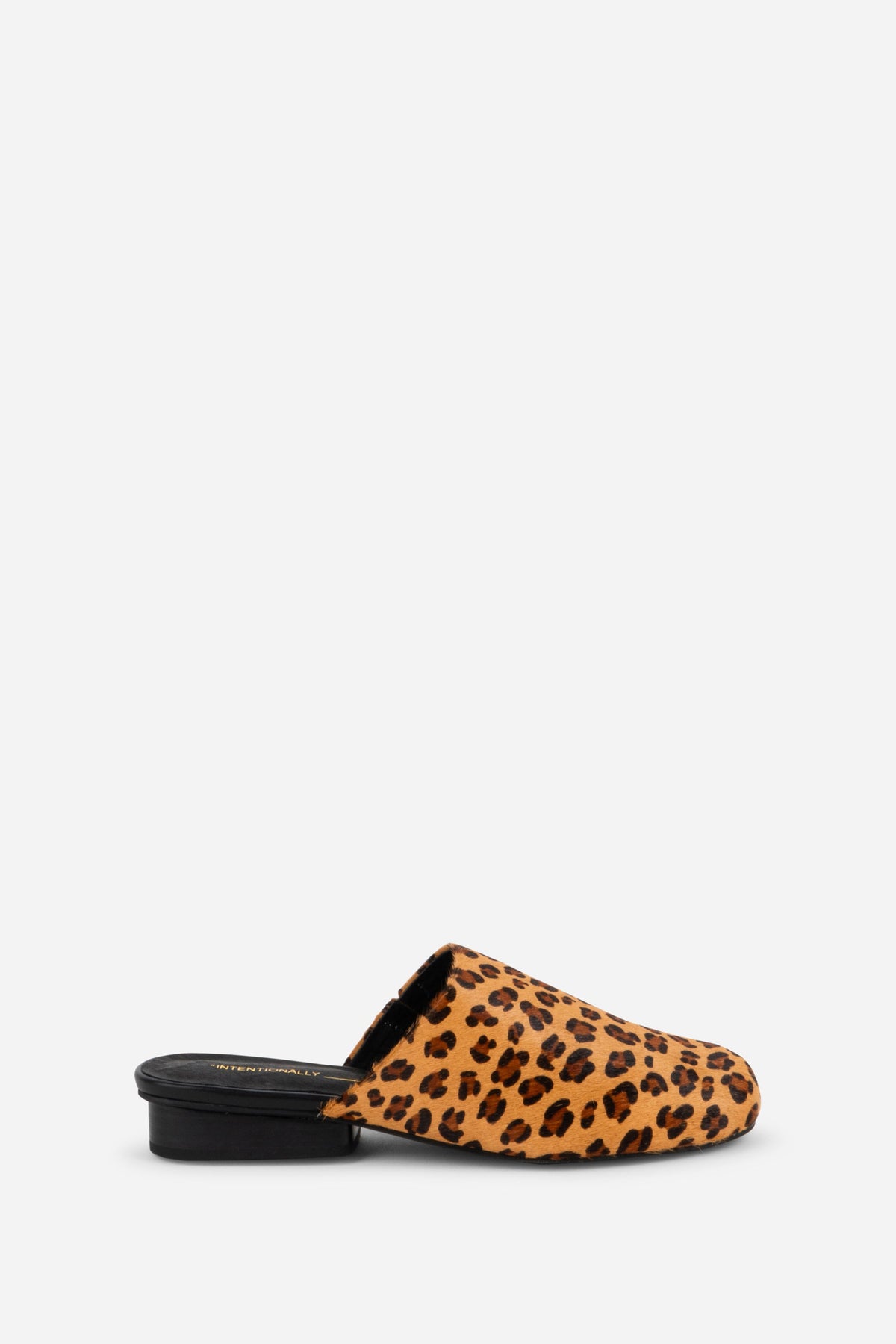 Intentionally Blank - Touch Cowhide Slip On Mule -