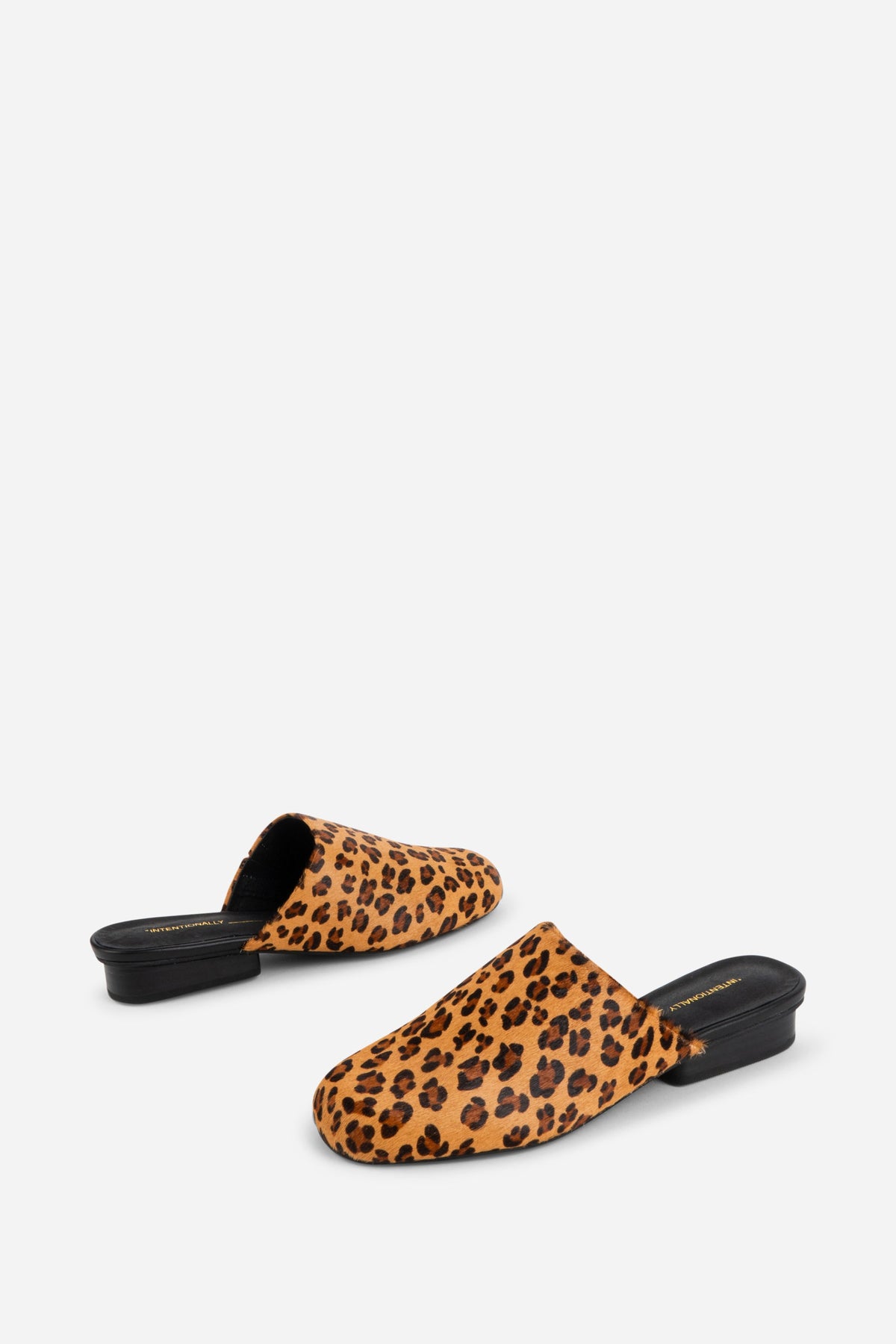 Intentionally Blank - Touch Cowhide Slip On Mule -