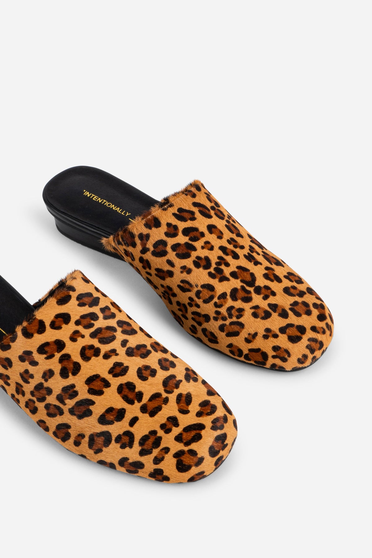 Intentionally Blank - Touch Cowhide Slip On Mule -