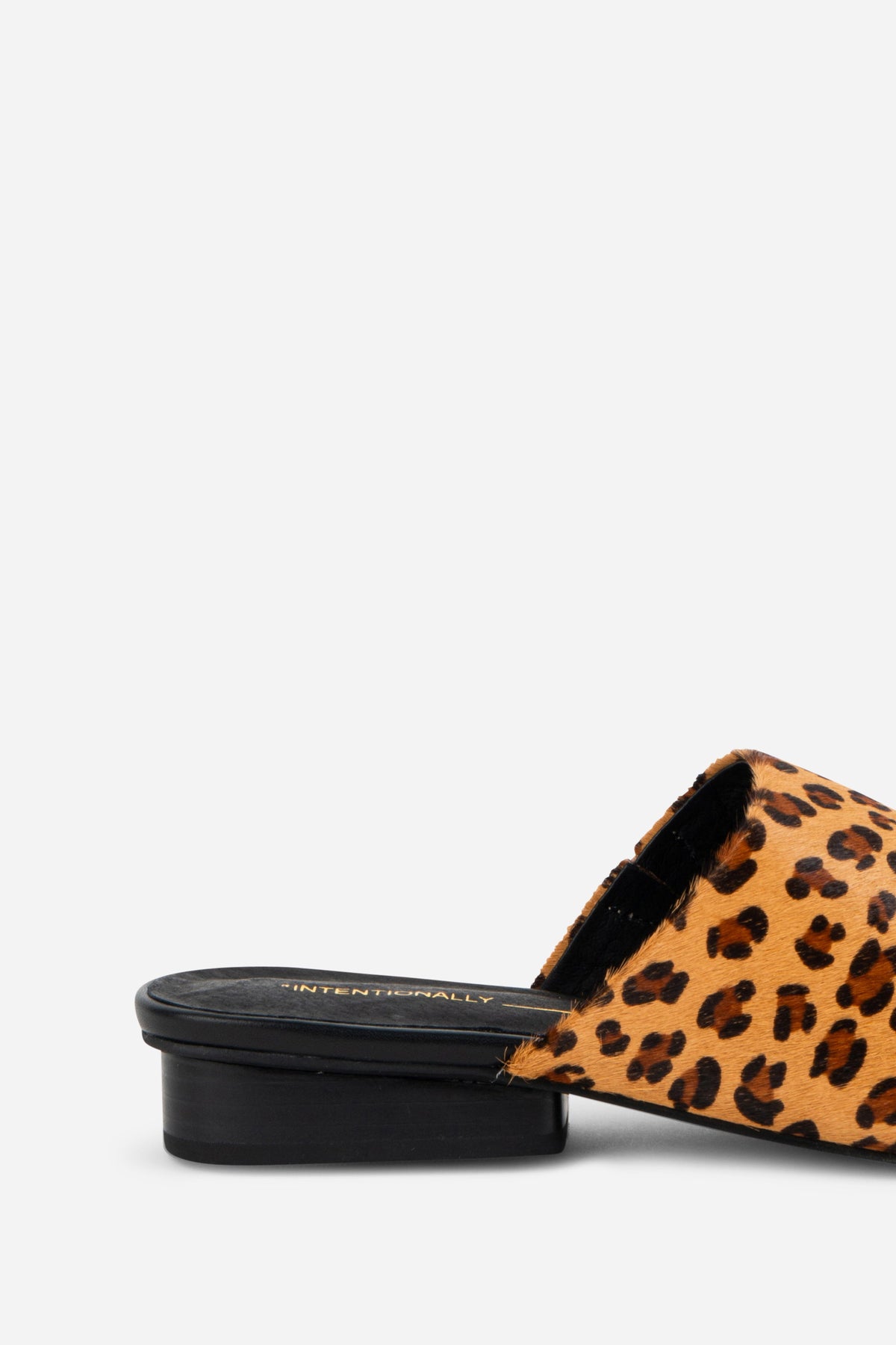 Intentionally Blank - Touch Cowhide Slip On Mule -