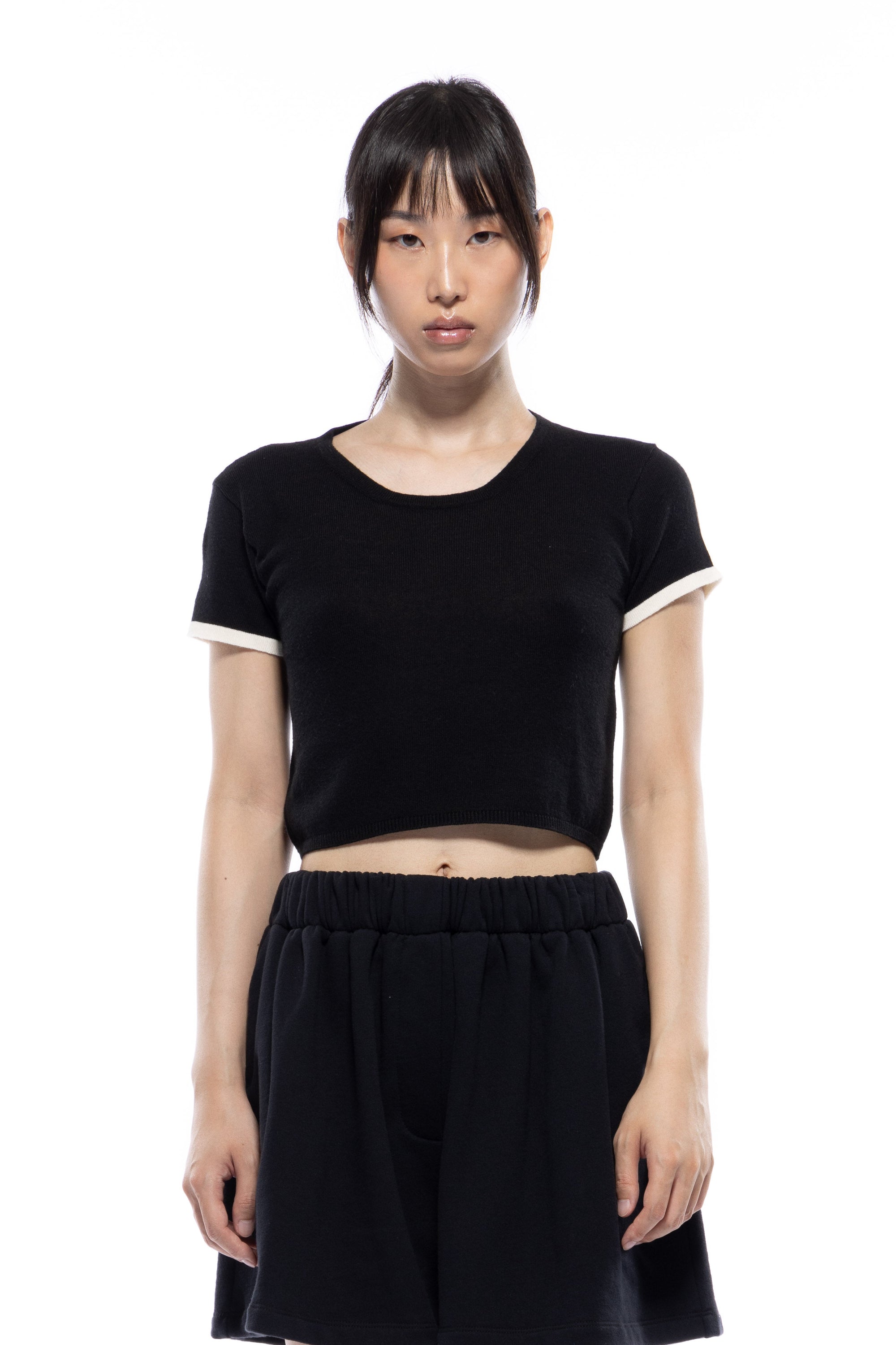 Toit Volant - Katya Knit Top - Black - Black