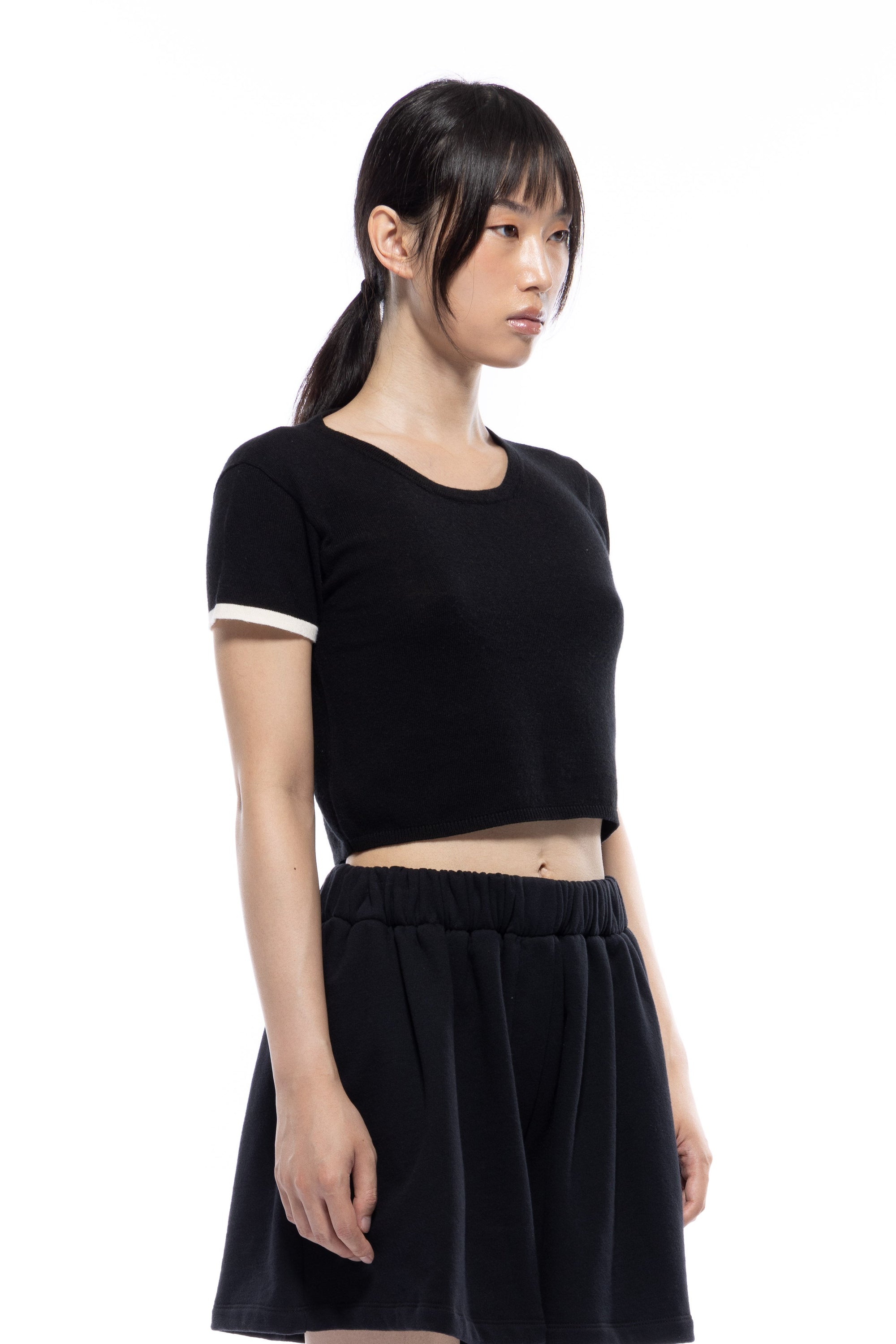 Toit Volant - Katya Knit Top - Black -