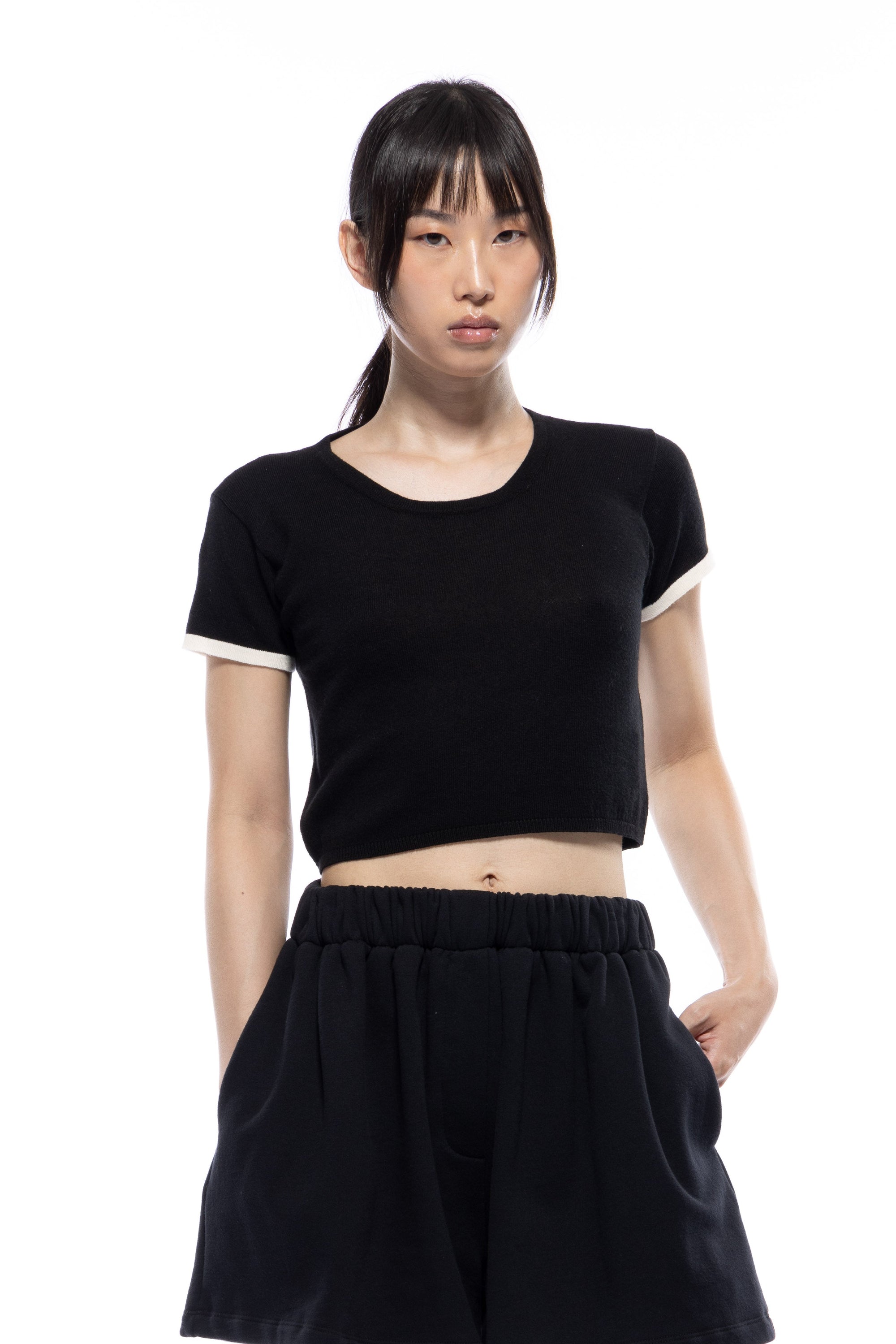 Toit Volant - Katya Knit Top - Black -