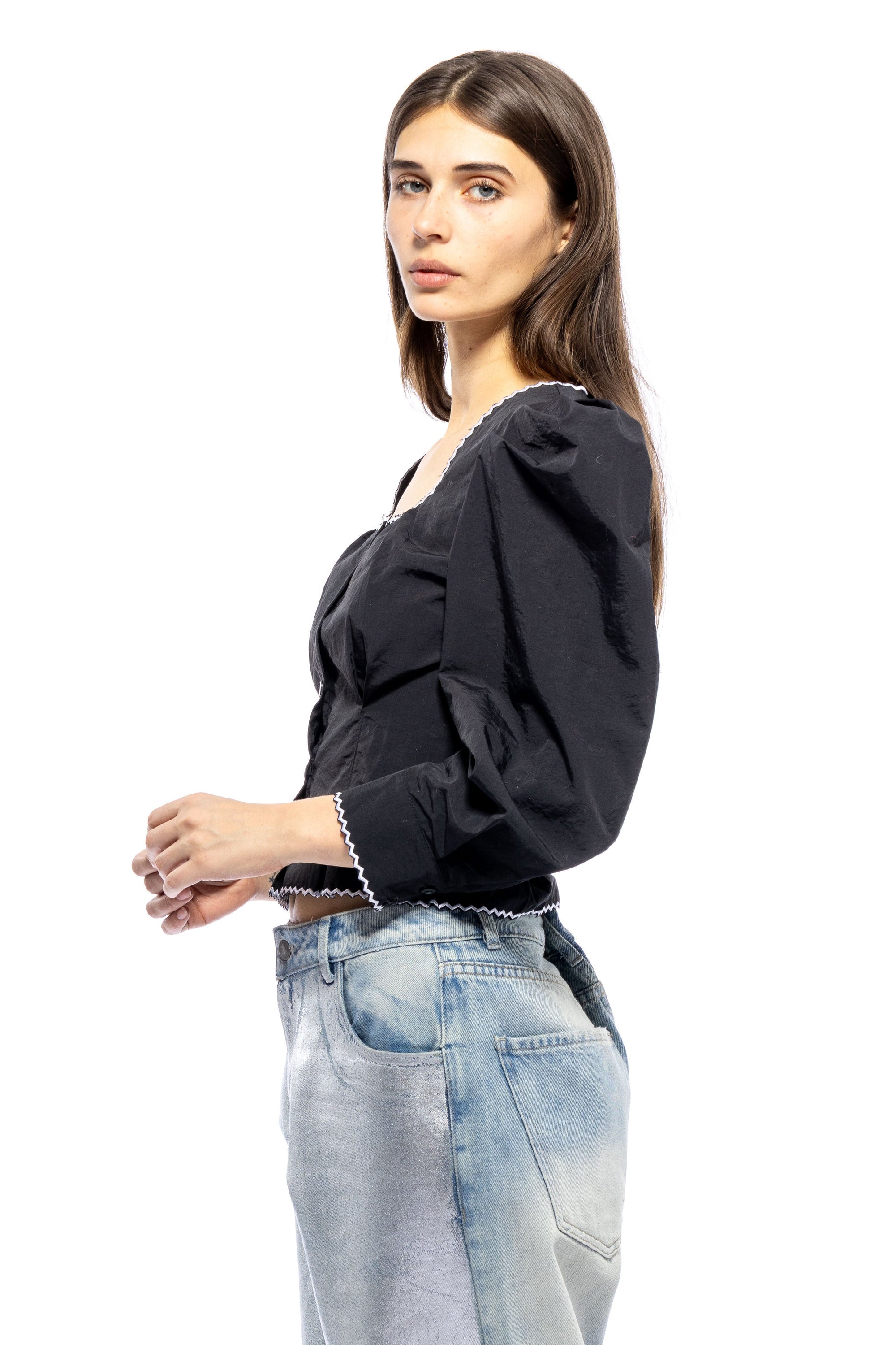 Toit Volant - Mabel Top - Black -