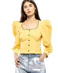 Toit Volant - Mabel Top - Butter -